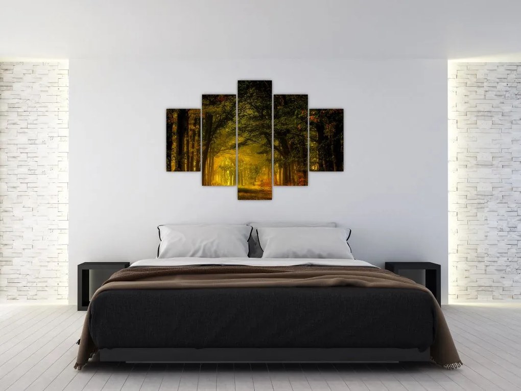 Tablou cu pădure (150x105 cm)