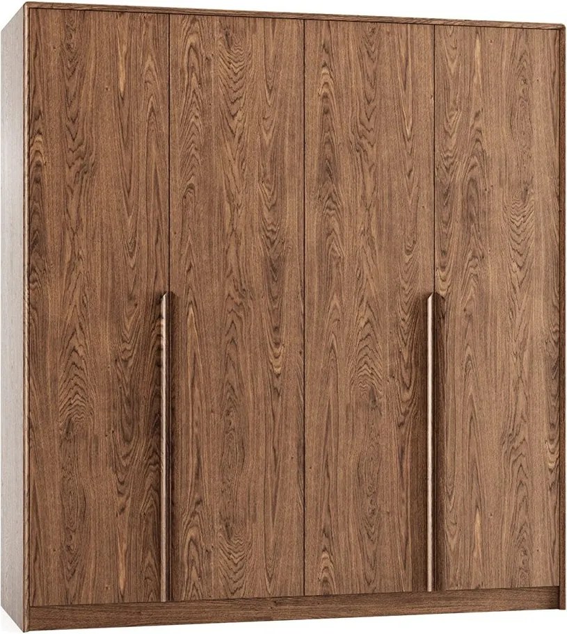 Dulap lemn masiv Bordo, 185 × 63 × 200 cm