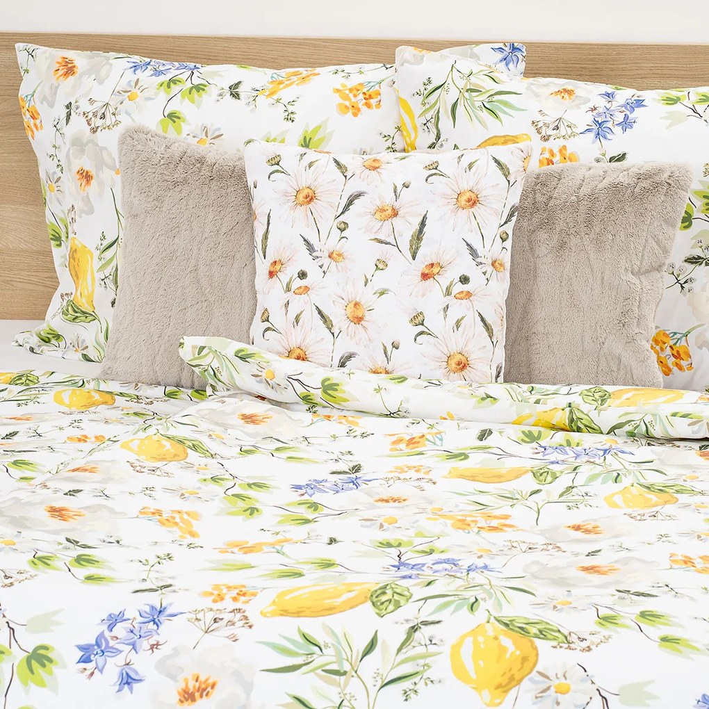 Lenjerie de pat din bumbac 4Home Lemon Delight ,140 x 220 cm, 70 x 90 cm, 140 x 220 cm, 70 x 90 cm