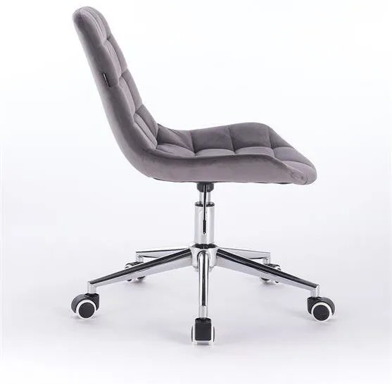 HR590K Scaun Catifea Grafit