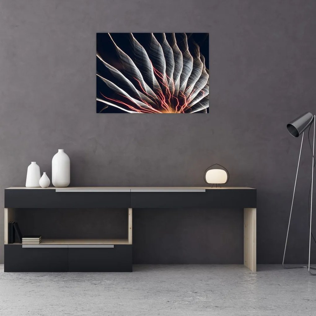 Tablou - Descărcare de lumini (70x50 cm)