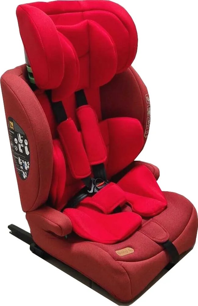 Scaun Auto cu Isofix Baby Care™ Safety Plus, Omologare R-129 i-Size, 9-36 kg, Tetiera reglabila, Sistem de prindere in centura de siguranta, Husa