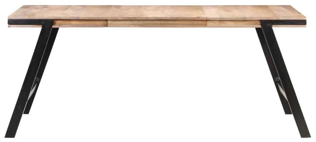 288119 vidaXL Masă de bucătărie, 180x90x76 cm, lemn masiv de mango
