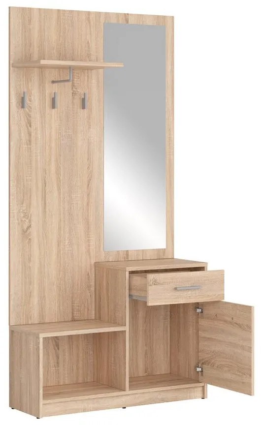 Set mobilier hol Nepo Plus 16 (stejar sonoma) . 1098340