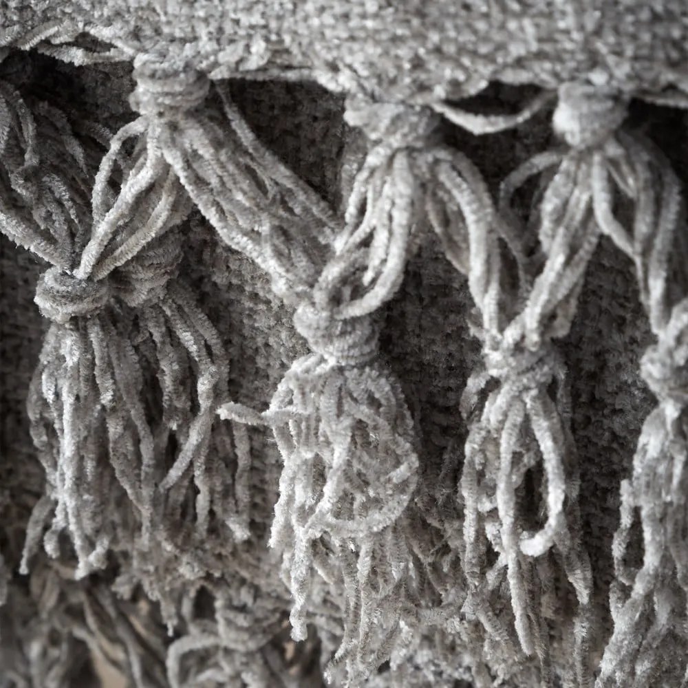 Pătură gri din janilie 130x170 cm Wilson – Catherine Lansfield