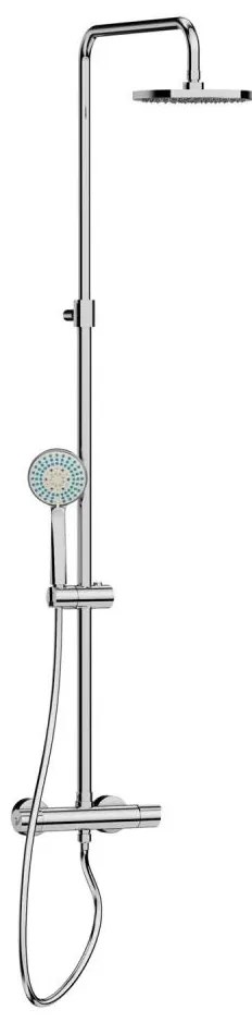 Set de duș cu baterie termostatică JIKA H3337170045711 MIO crom lucios