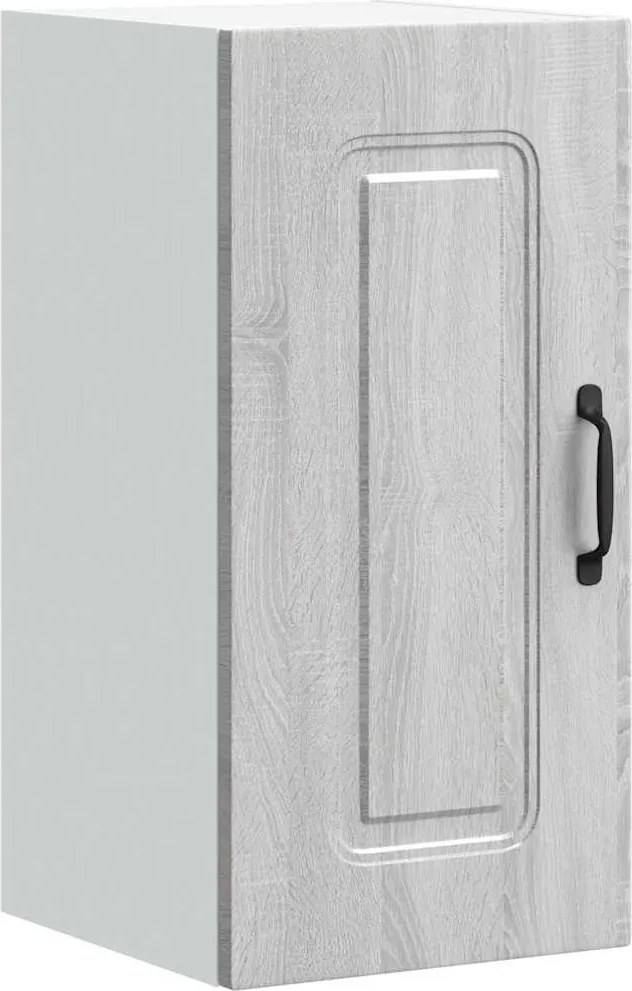 vidaXL Dulap de bucatarie "Kalmar" din lemn prelucrat Sonoma gri