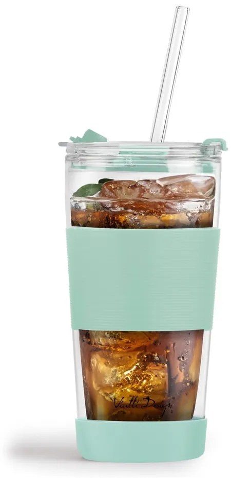 Cană termos verde-mentă 600 ml Fuori – Vialli Design