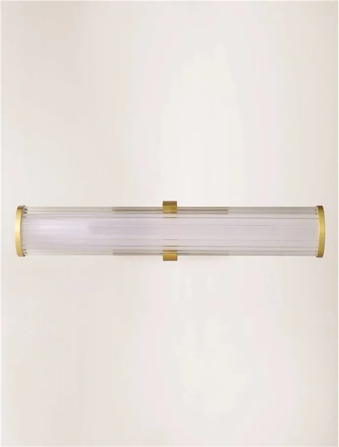 Aplica LED baie decorativa design elegant IP44 HEDULA L-42,5cm