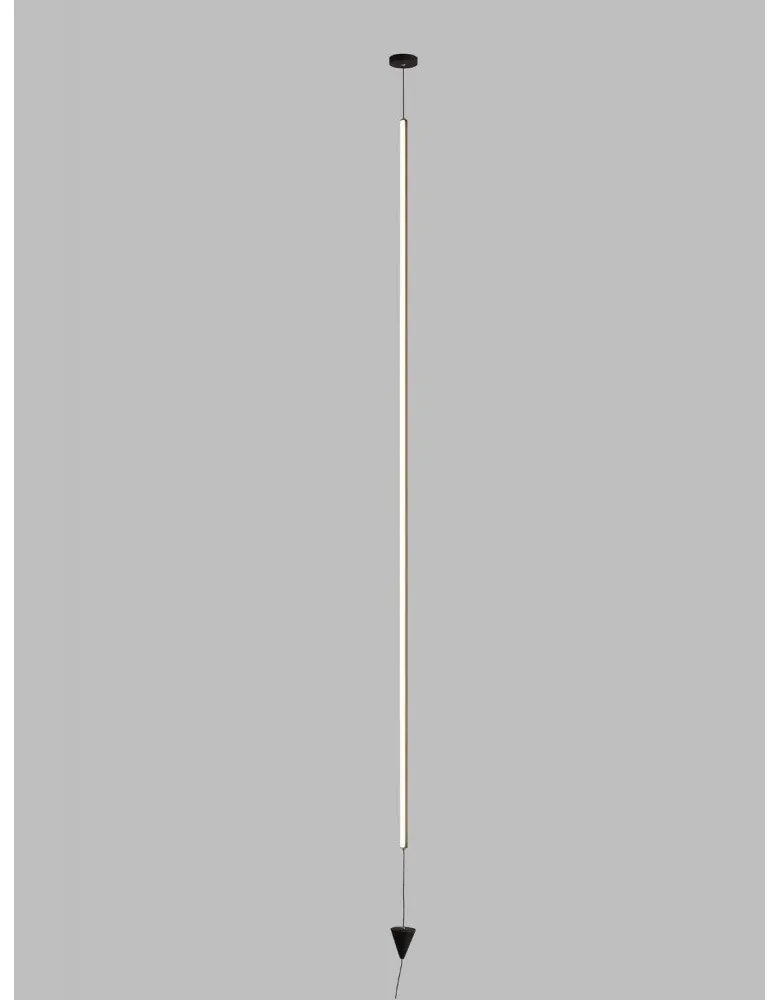 Lampadar LED vertical design modern minimalist VERTICAL 36W negru