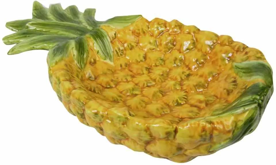 Platou Pineapple 28cm - Galben