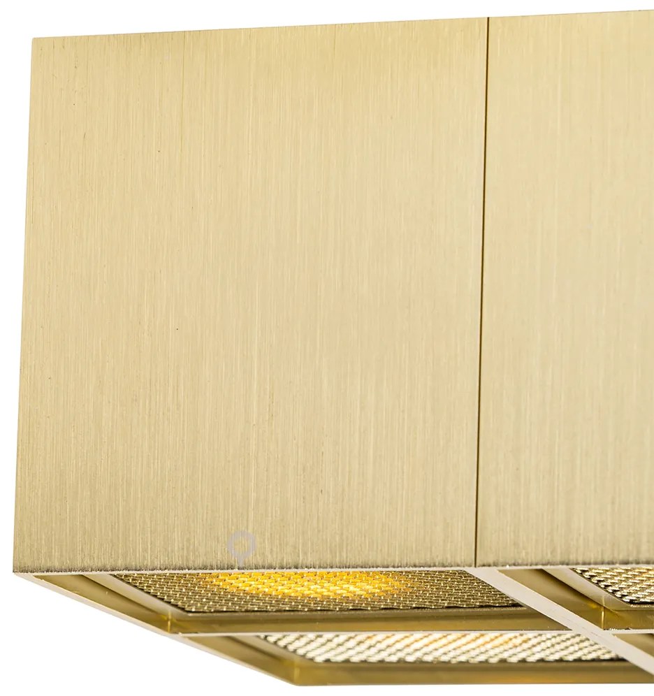 Spot de design auriu cu 4 lumini - Qubo Honey