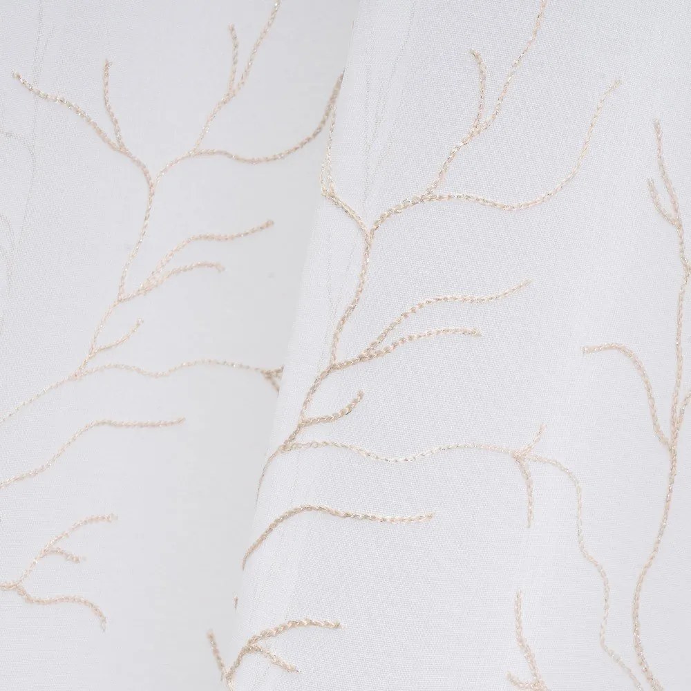 Perdea albă-bej 140x260 cm Coral – Casa Selección