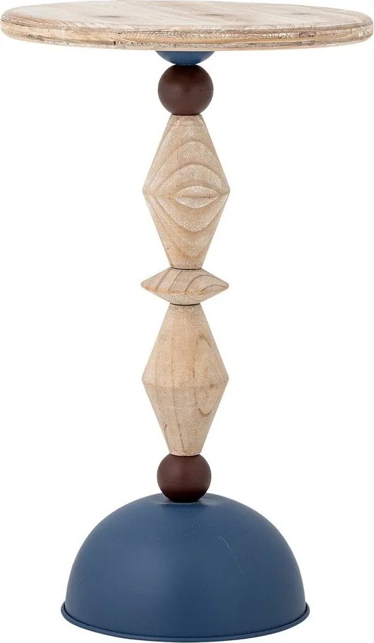 Măsuță auxiliară rotundă din lemn de brad ø 30 cm Mannelli – Bloomingville