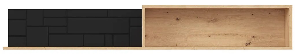 Raft Pont POL/160 (Stejar artisan + Negru mat). 1063035