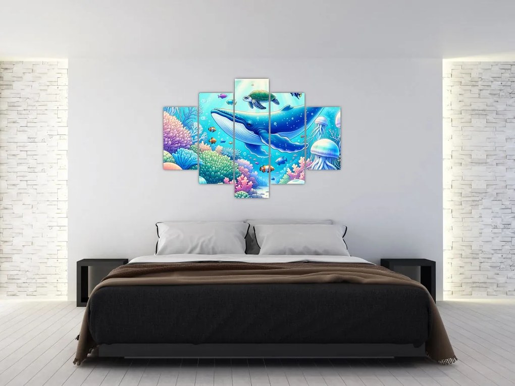 Tablou – Lume subacvatică (150x105 cm)