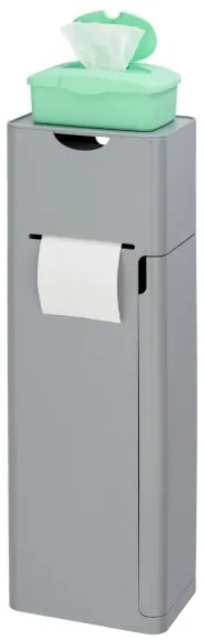 WENKO 24213100 - Perie WC IMON 20x58,5 cm gri