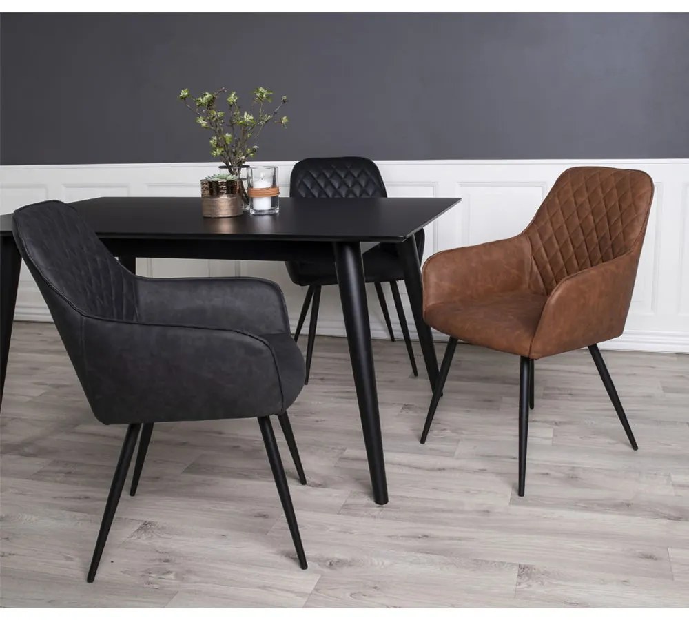 Harbo scaun de luat masa ecobleather maro