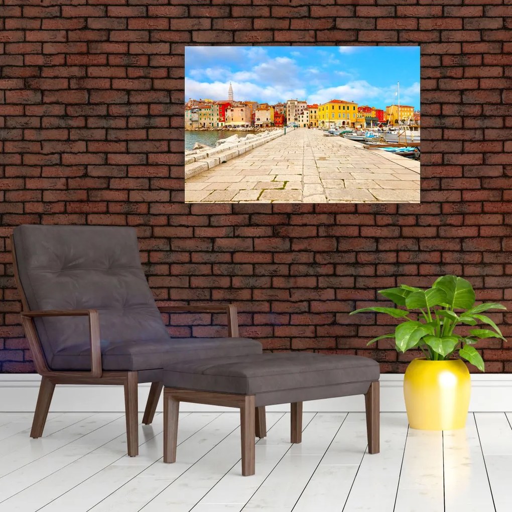 Tablou - Orașul Istrian vechi Poreč, Croația (90x60 cm)