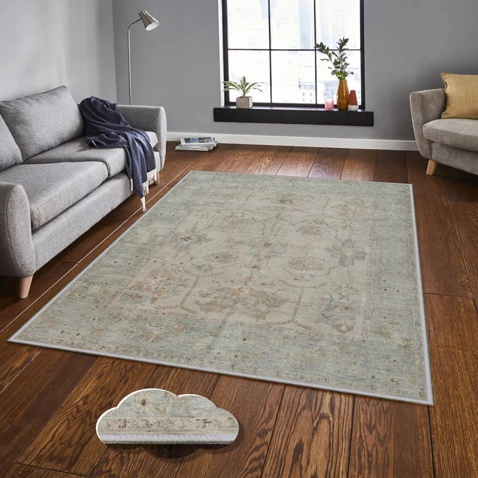 Covor Living EEXFAB447, 160x230 cm, Poliester