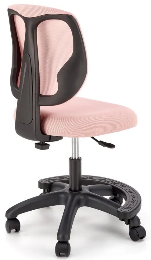 Scaun de birou copii Nani roz H95 cm