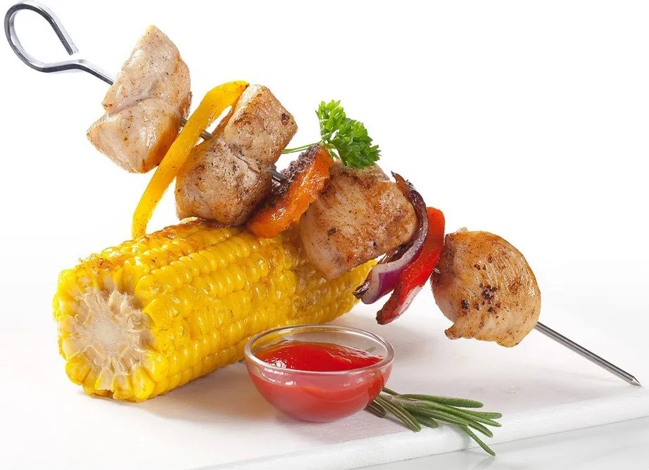 Set de țepușe pentru grătar 6 buc. din oțel inoxidabil – Orion