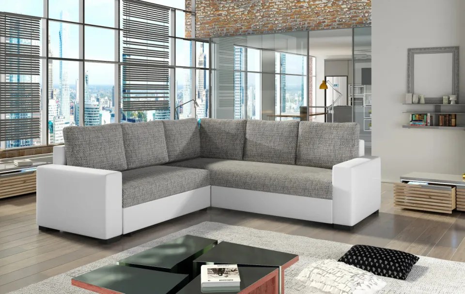 Coltar extensibil cu spatiu pentru depozitare, 240x240x90 cm, Canis 1, Eltap