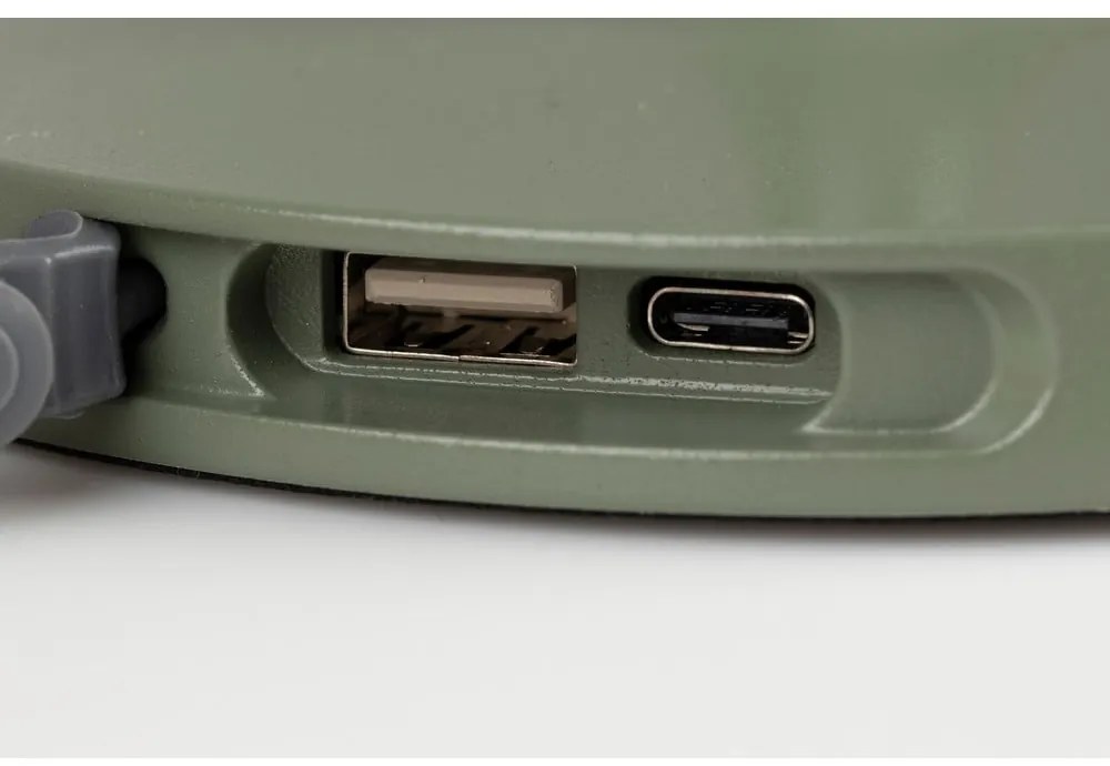 Veioză verde cu intensitate reglabilă (înălțime 33 cm) Hub – White Label