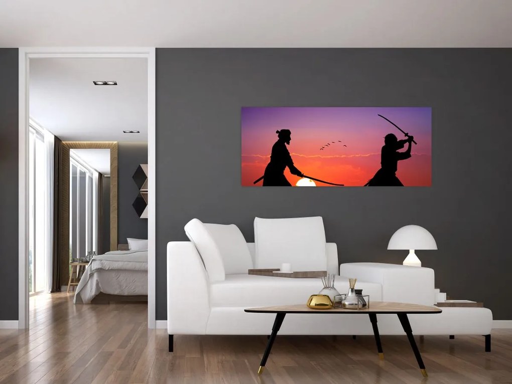 Tablou - Samurai (120x50 cm)
