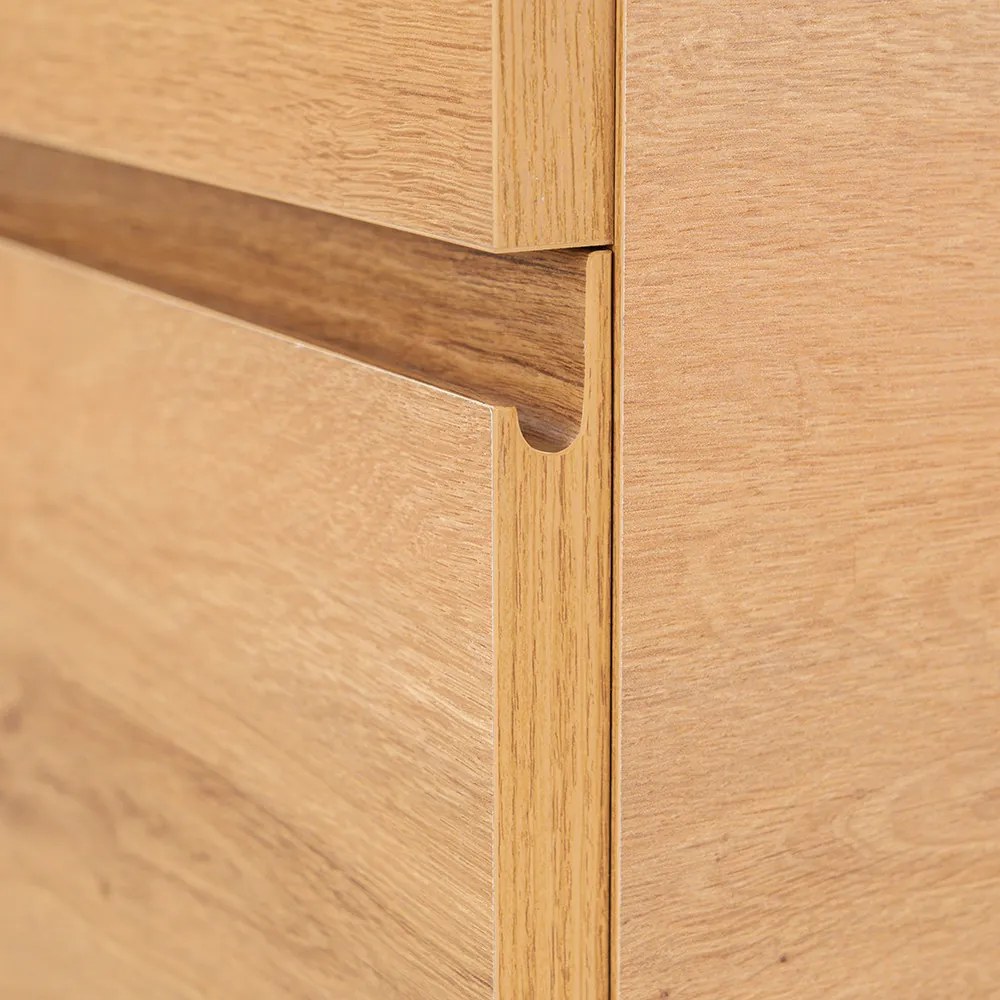 Vario Pull 120 dulap de bază cu chiuvetă stejar-oak