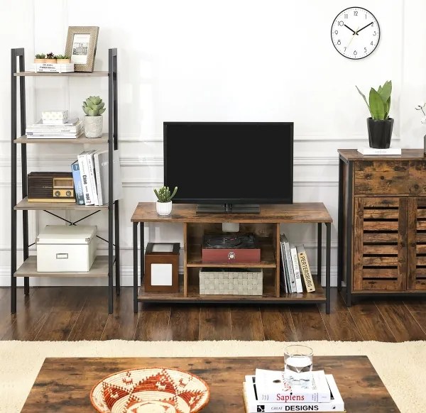 Dulap cu sertare FIRA maro/negru