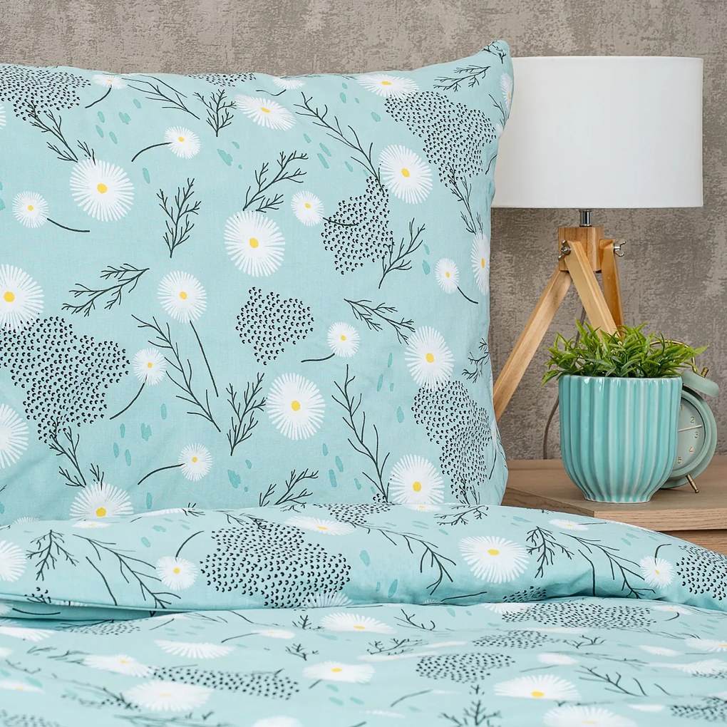 Lenjerie de pat din bumbac 4Home Chamomile , 140 x200 cm, 70 x 90 cm, 140 x 200 cm, 70 x 90 cm