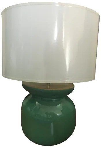 Lampa HERITAGE, ceramica, turquoise, 29x23.5 cm