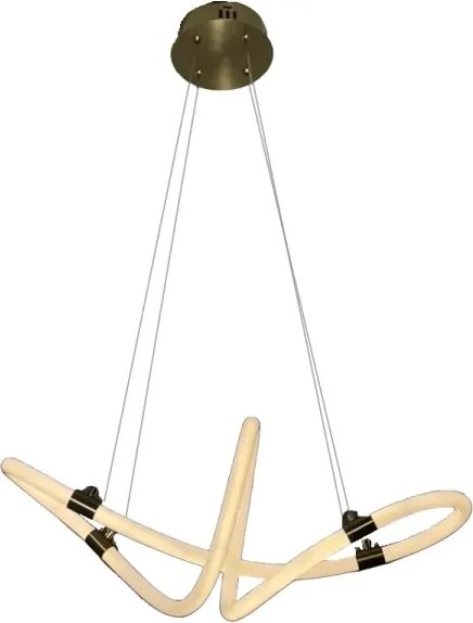 Lustră LED dimabilă pe cablu LED/25W/230V 3000-6500K + telecomandă