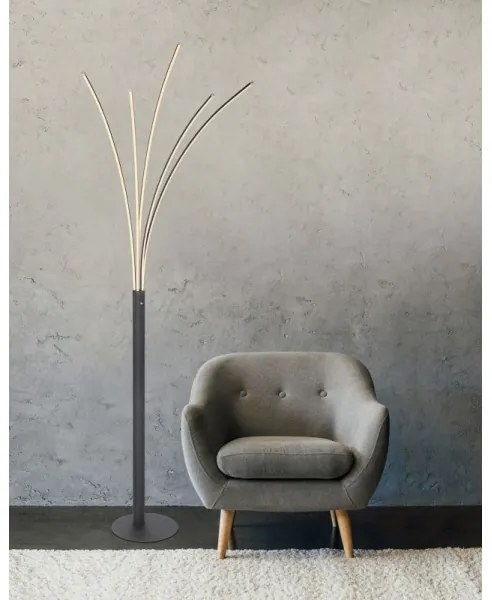 Globo 59229B - Lampă de podea LED BIZZY, reglabilă, cu control tactil, 36W, 230V