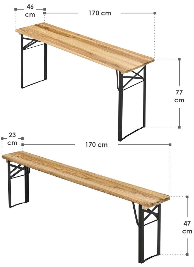 Jusky Set de bere - set de 3 piese