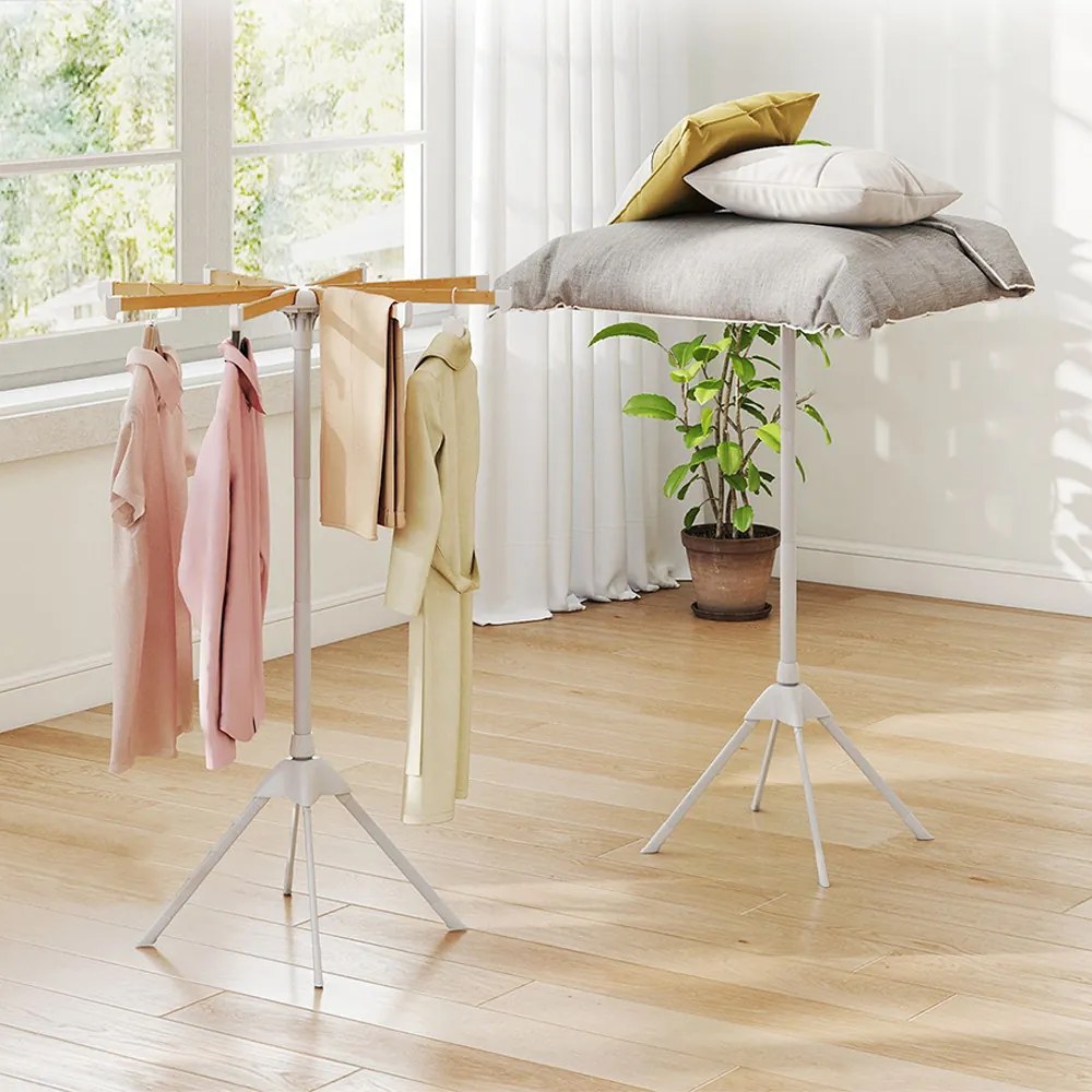 Uscător pliabil cu umerașe