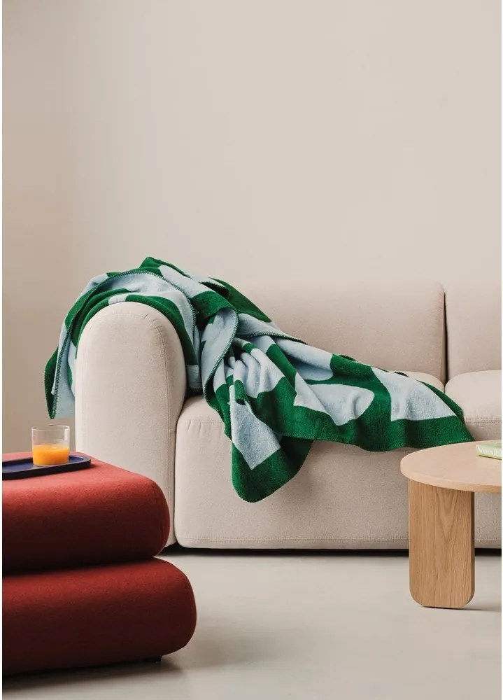 Pătură verde/albastră 150x200 cm Gilli – noo.ma