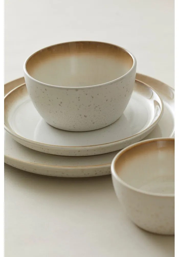 Farfurie bej din gresie ø 27 cm Gastro Cream – Bitz