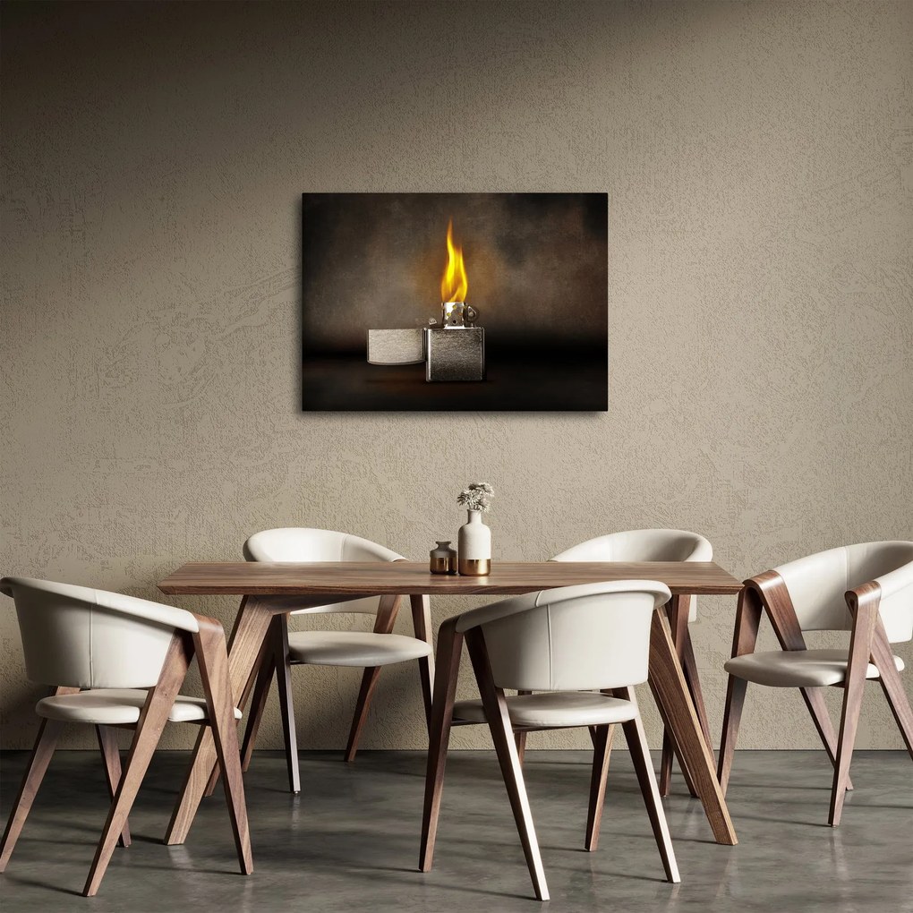 Tablou cu brichetă (70x50 cm)