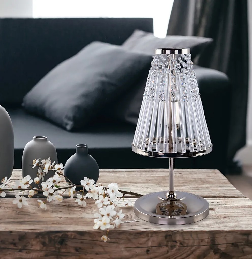 Veioza moderna cristal Bohemia design LUX AMADEUS 01-TL