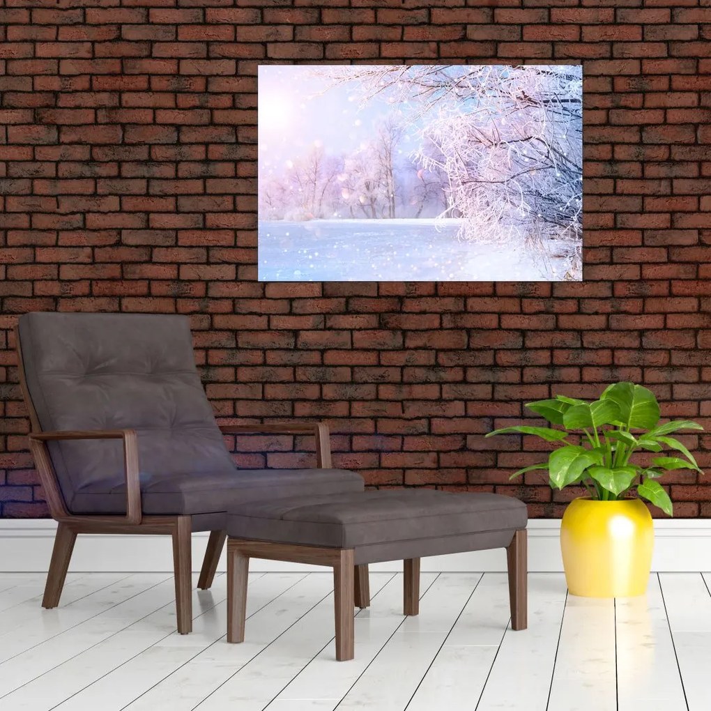 Tablou - Iarna geroasă (90x60 cm)