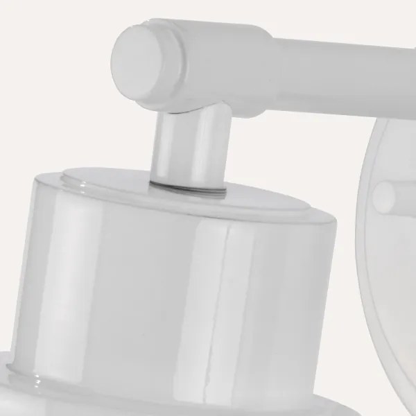 Aplică pentru baie 1xE27/60W/230V IP44 albă Elstead BATH-MORVAH1-W