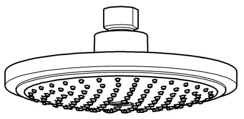 GROHE 27492000 - Cap de duș EUPHORIA COSMOPOLITAN Ø 180 mm crom lucios