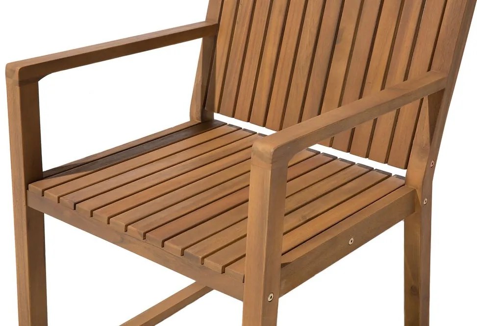 Set mobilier de grădină Saffiya (lemn deschis) . 1075795