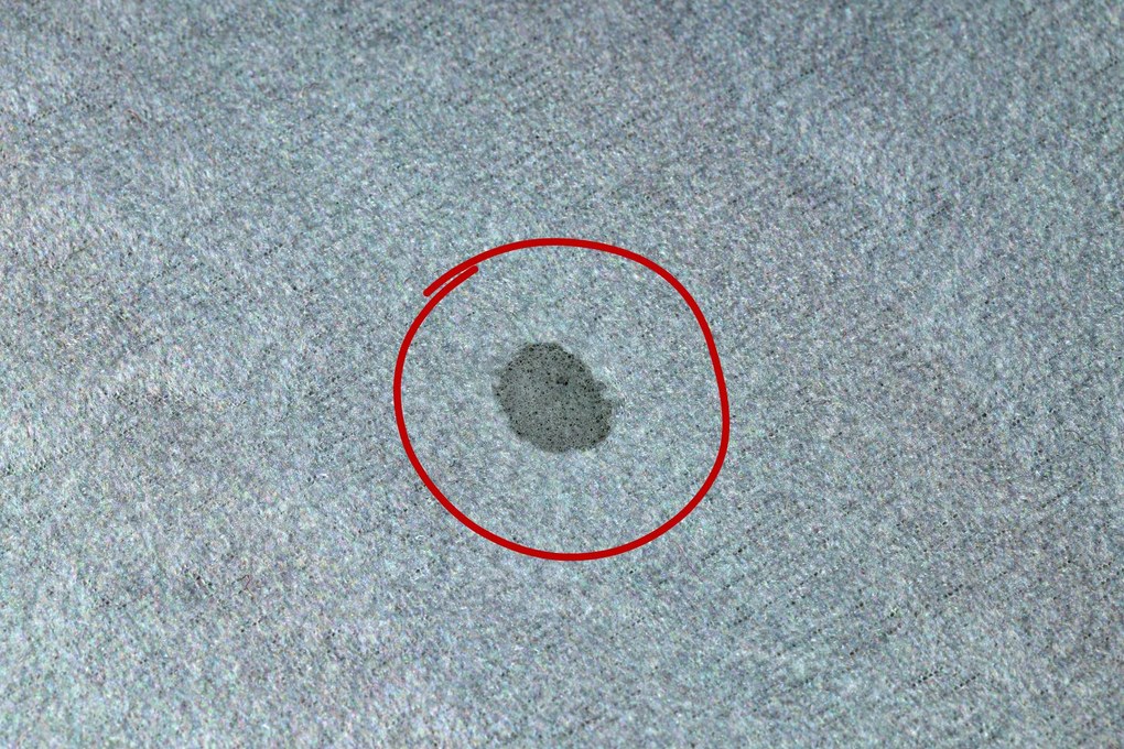 BAMBINO 2139 cerc covor lavabil - Fotbal pentru copii anti-alunecare - negru / alb - SECUNDAR-COTATI PRODUSUL