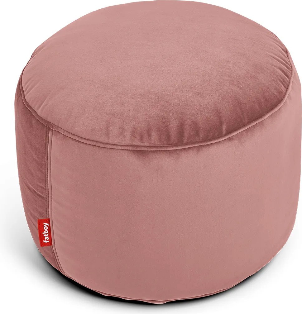 Puf Point Velvet, culori multiple - Fatboy Culoare: Cuarț roz