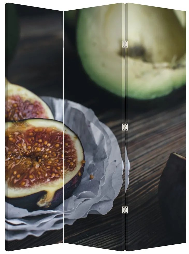 Paravan - fistic și avocado (126x170 cm)