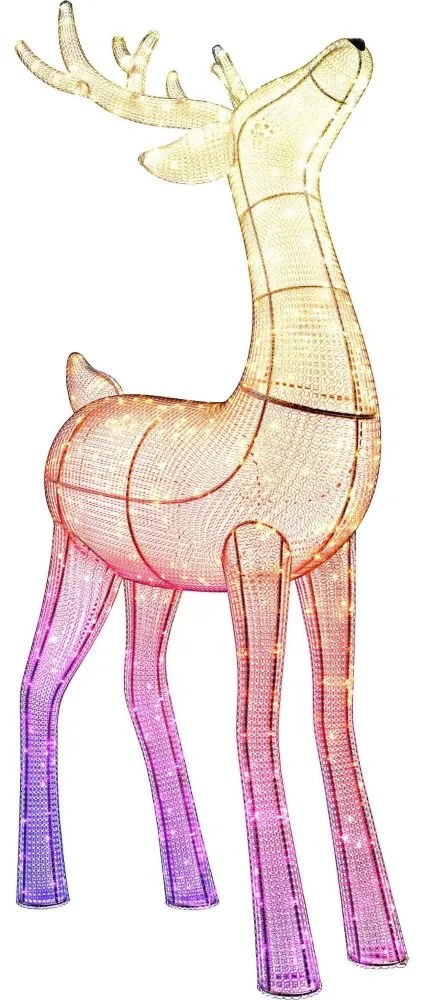 Ren LED RGBW dimabil de exterior Twinkly TW3RS200SPP-TEU 240xLED IP44 Wi-Fi