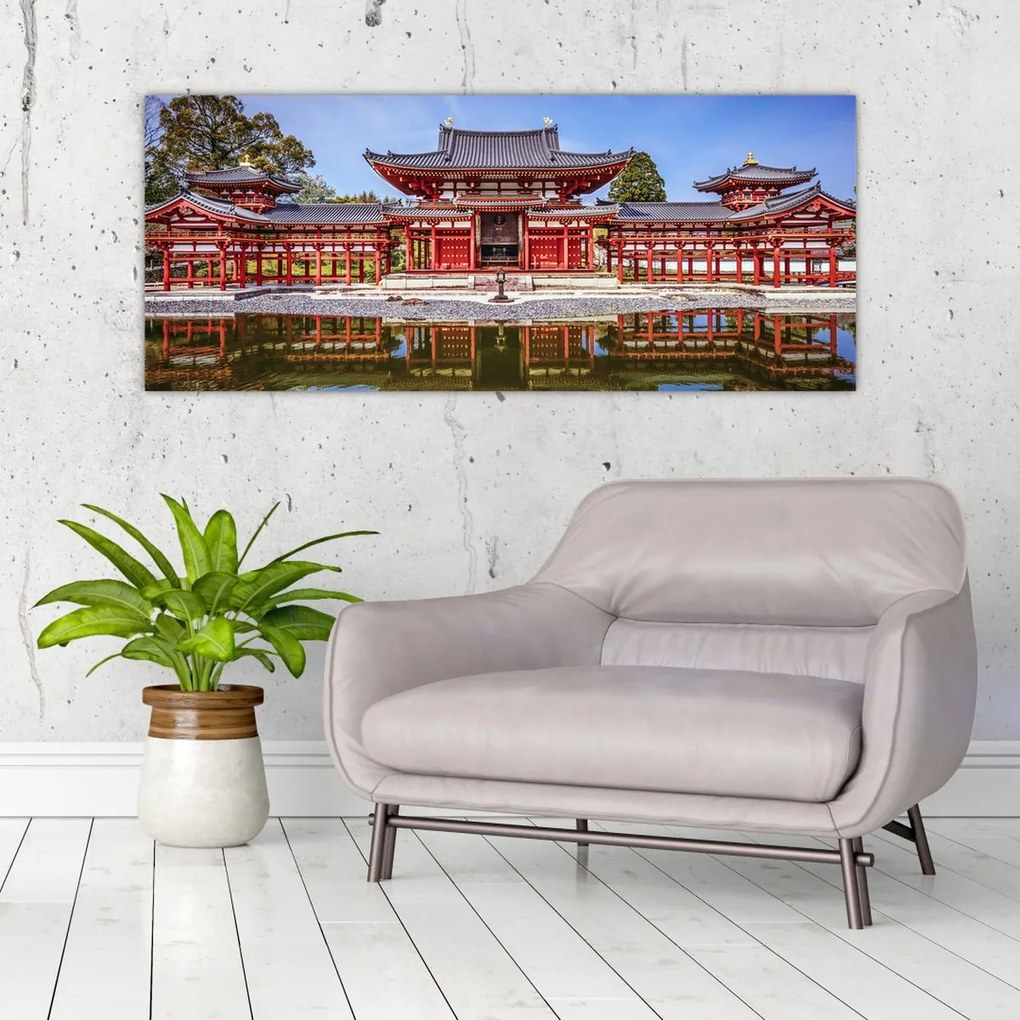 Tablou - Templu budist (120x50 cm)
